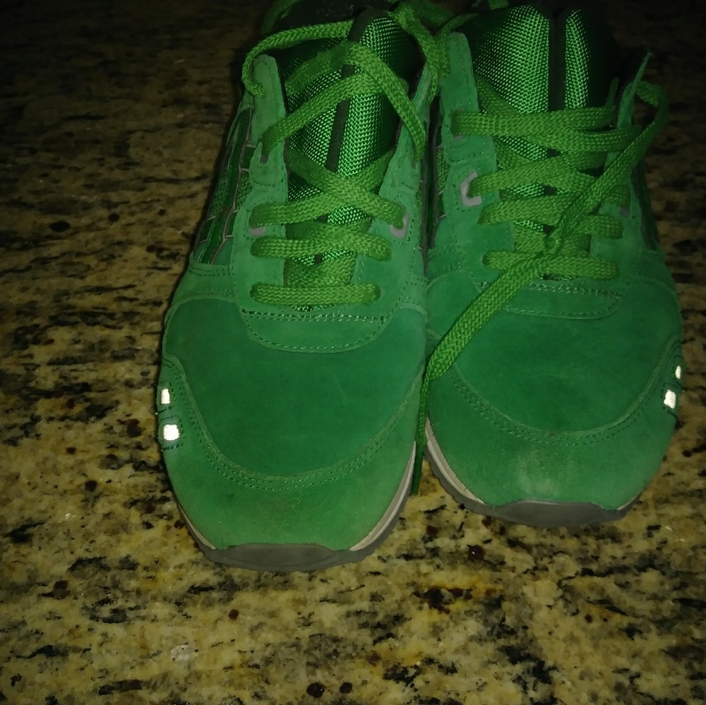 Asics Green Gel lyte III Retro